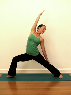Reverse Warrior Yoga Image